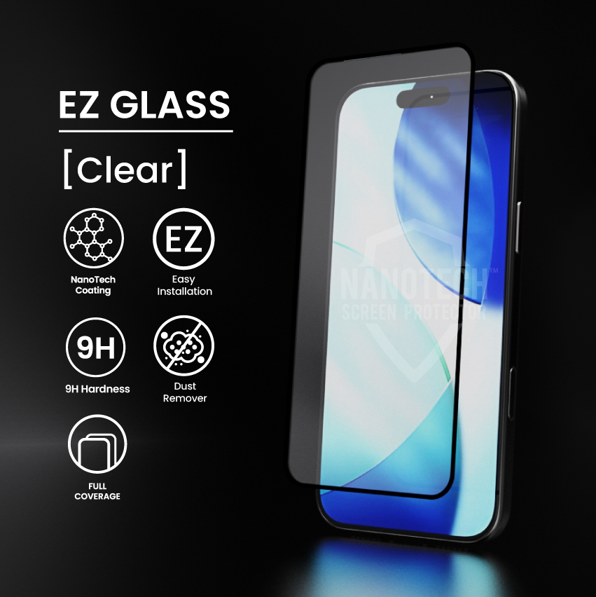 NANOTECH Easy Install Screen Protector for iPhone 17 Series