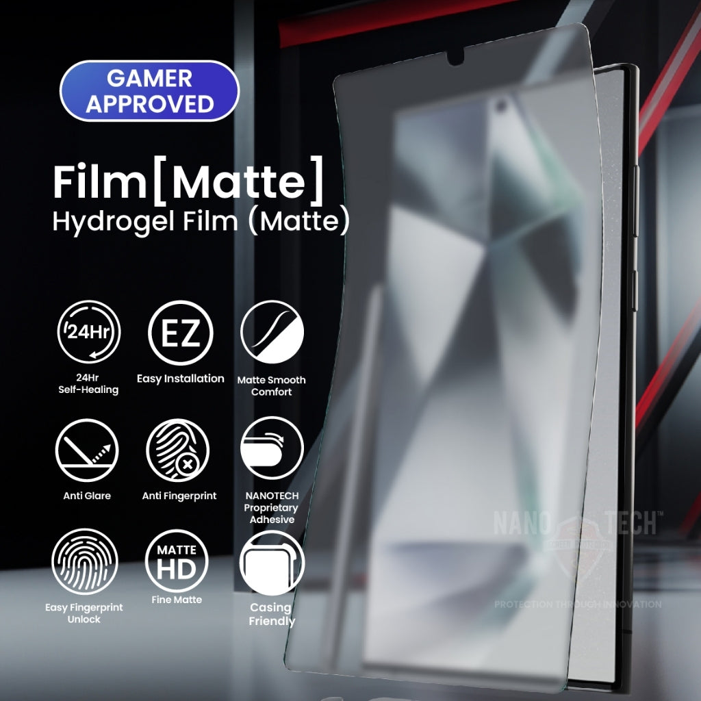 NANOTECH Easy Install Screen Protector Samsung S Series Premium Hydrogel Film