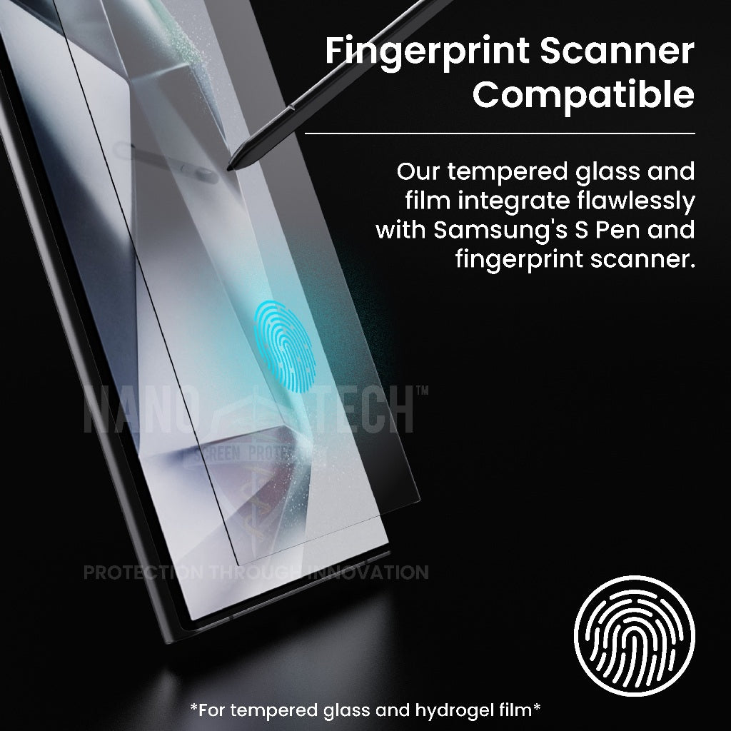 NANOTECH Easy Install Screen Protector Samsung S Series Tempered Glass