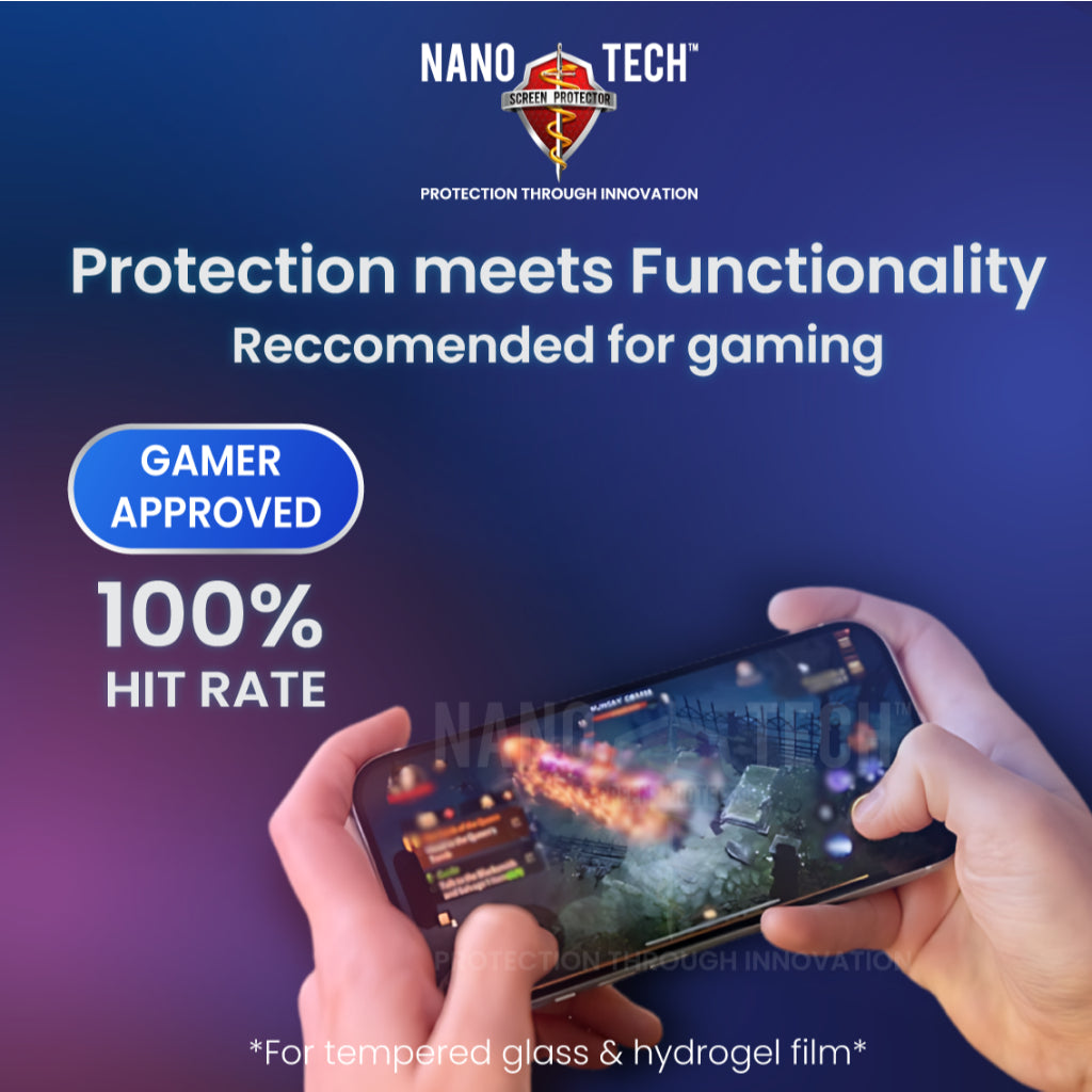 NANOTECH Easy Install Screen Protector for iPhone 16 Series