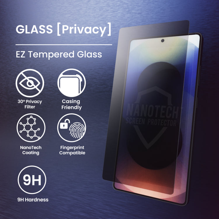 NANOTECH Easy Install Screen Protector Samsung S Series Tempered Glass