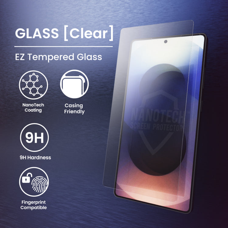 NANOTECH Easy Install Screen Protector Samsung S Series Tempered Glass
