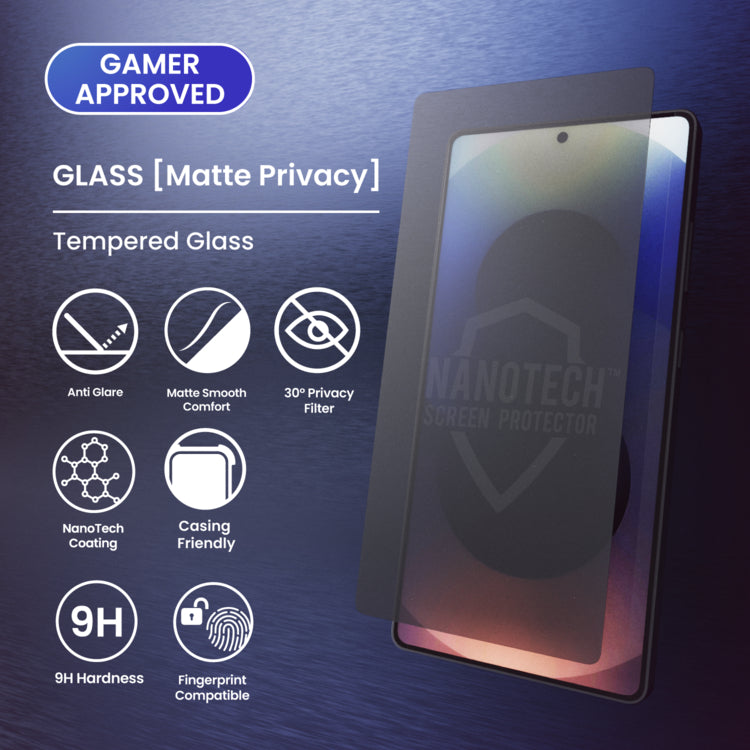 NANOTECH Easy Install Screen Protector Samsung S Series Tempered Glass