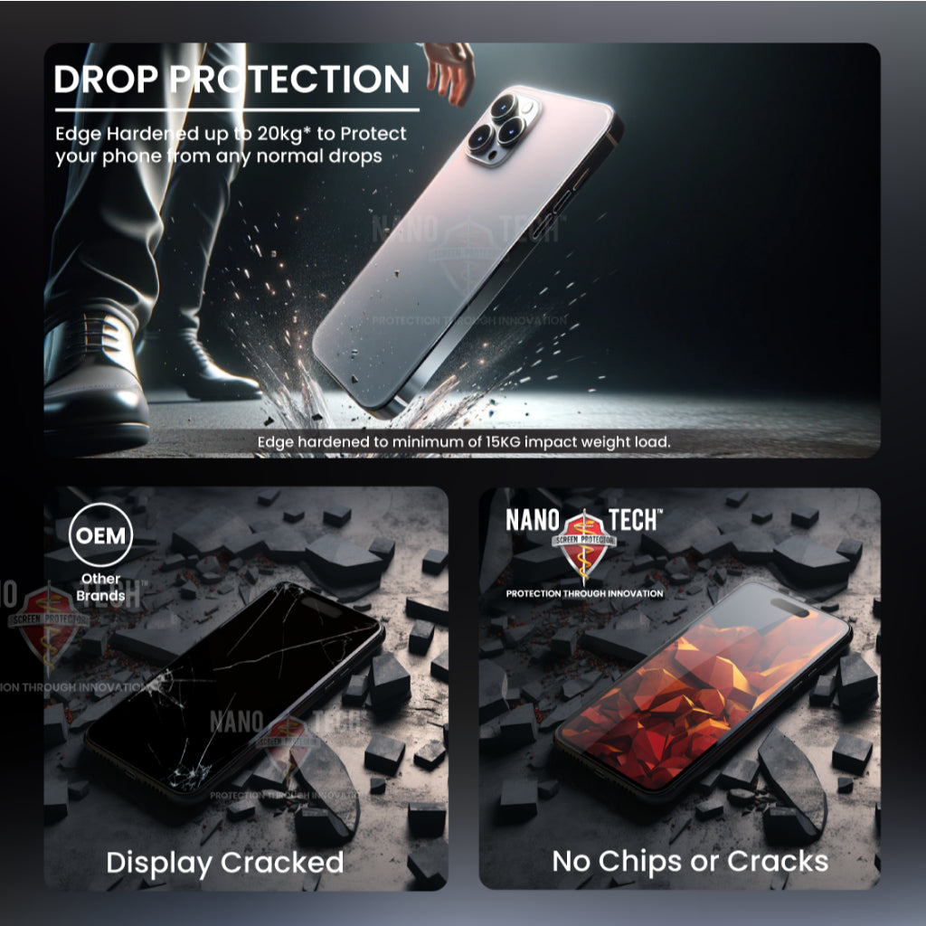 NANOTECH Easy Install Screen Protector for iPhone 17 Series
