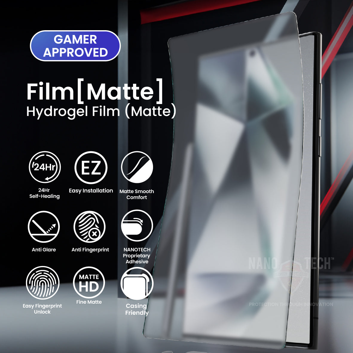 NANOTECH Samsung S24 Plus  Premium Hydrogel Film [Matte]
