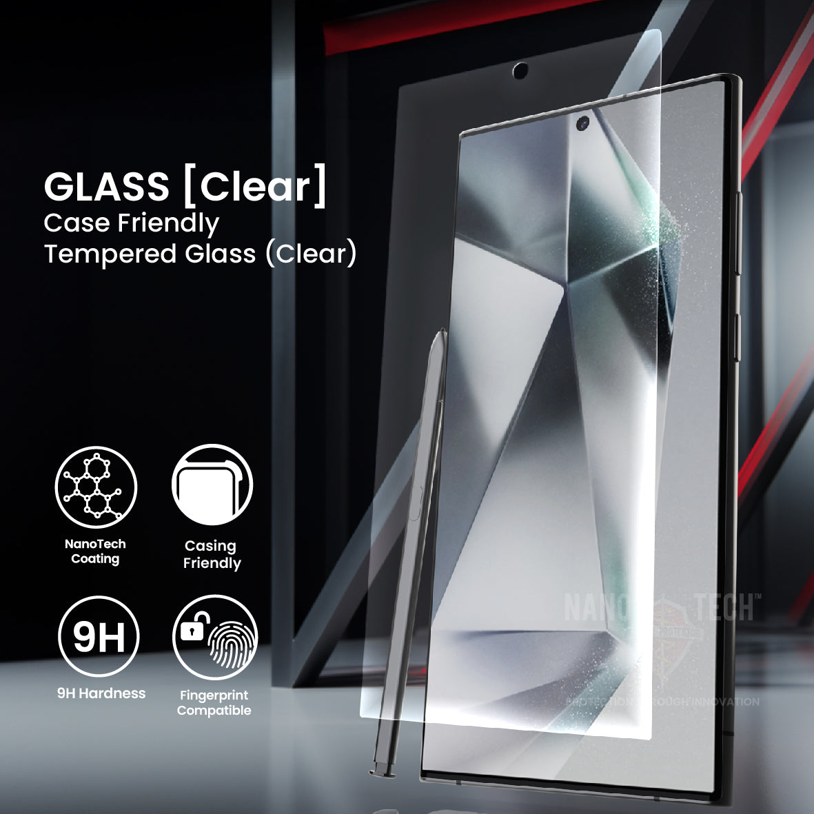 NANOTECH Samsung S24 Ultra EZ Glass [Clear]