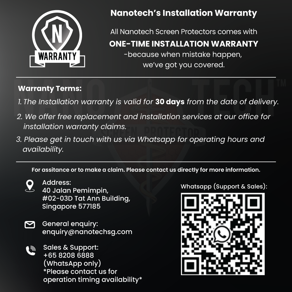 NANOTECH Easy Install Screen Protector Samsung S Series Premium Hydrogel Film