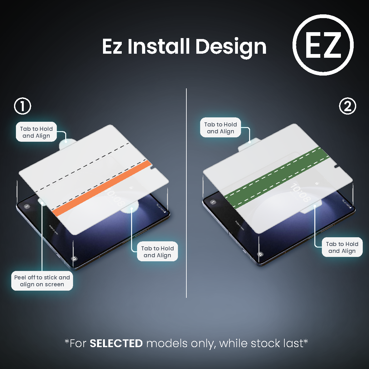 NANOTECH Easy Install Screen Protector Samsung Z Fold 4/5 Premium Hydrogel Film (Inner Film)