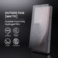 NANOTECH Easy Install Screen Protector Samsung Z Fold 7 / 6 Premium Hydrogel Film Casefit Glass (Outer)