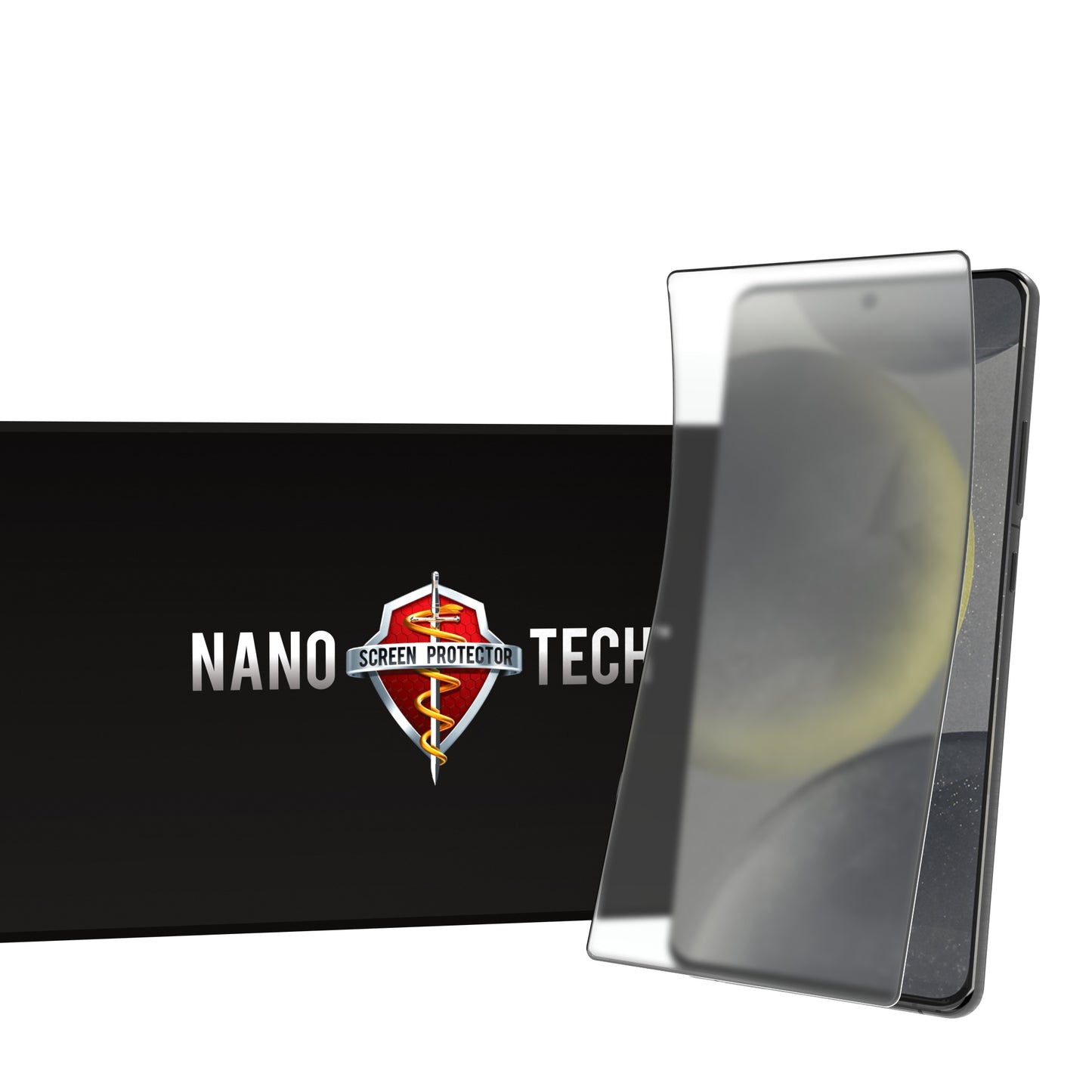 NANOTECH Easy Install Screen Protector Samsung S24 Plus  Premium Hydrogel Film [Matte]