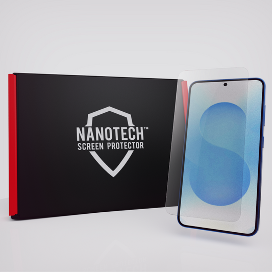 NANOTECH Easy Install Screen Protector Samsung S25 Plus EZ Glass [Clear]