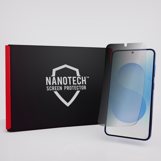 NANOTECH Easy Install Screen Protector Samsung S25 Plus Premium Hydrogel Film [Matte Privacy]