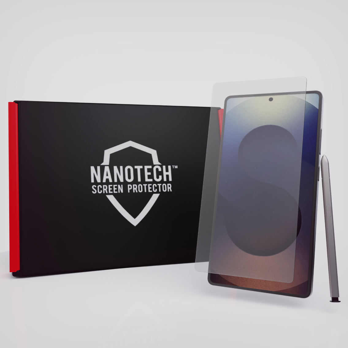 NANOTECH Easy Install Screen Protector Samsung S25 Ultra EZ Glass [Matte]