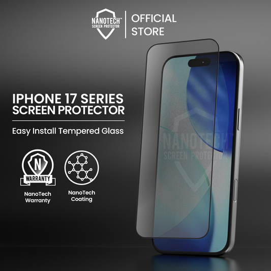 NANOTECH Easy Install Screen Protector for iPhone 17 Series