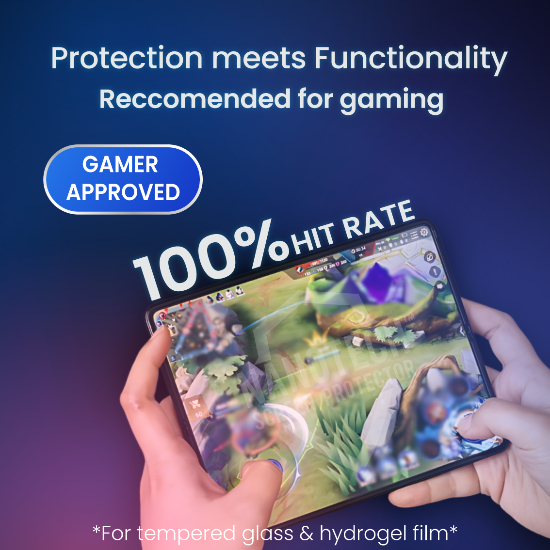 NANOTECH Google Pixel 10 Pro Fold / 9 Pro Fold / Fold Screen Protector Tempered Glass / Film