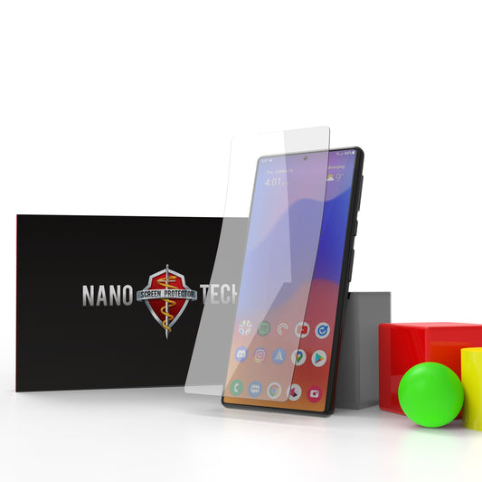 NANOTECH Easy Install Screen Protector Google Pixel 6 Hydrogel Film [Clear]