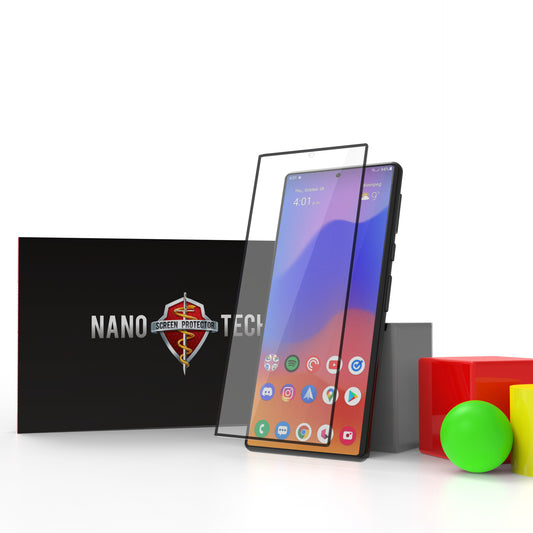 NANOTECH Easy Install Screen Protector Google Pixel 6a Full Coverage [Clear]