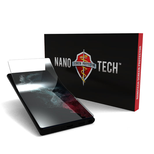 NANOTECH Easy Install Screen Protector Samsung S22 Premium Hydrogel Film (Clear)