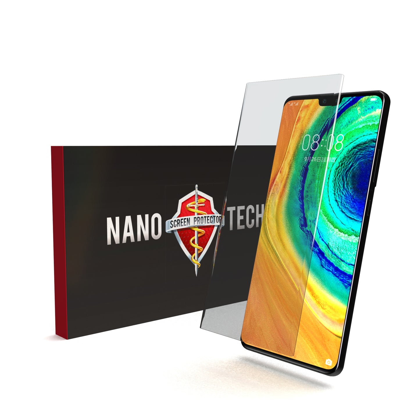 NANOTECH Huawei Mate 30 Pro UV Liquid Adhesive Glass [Clear]