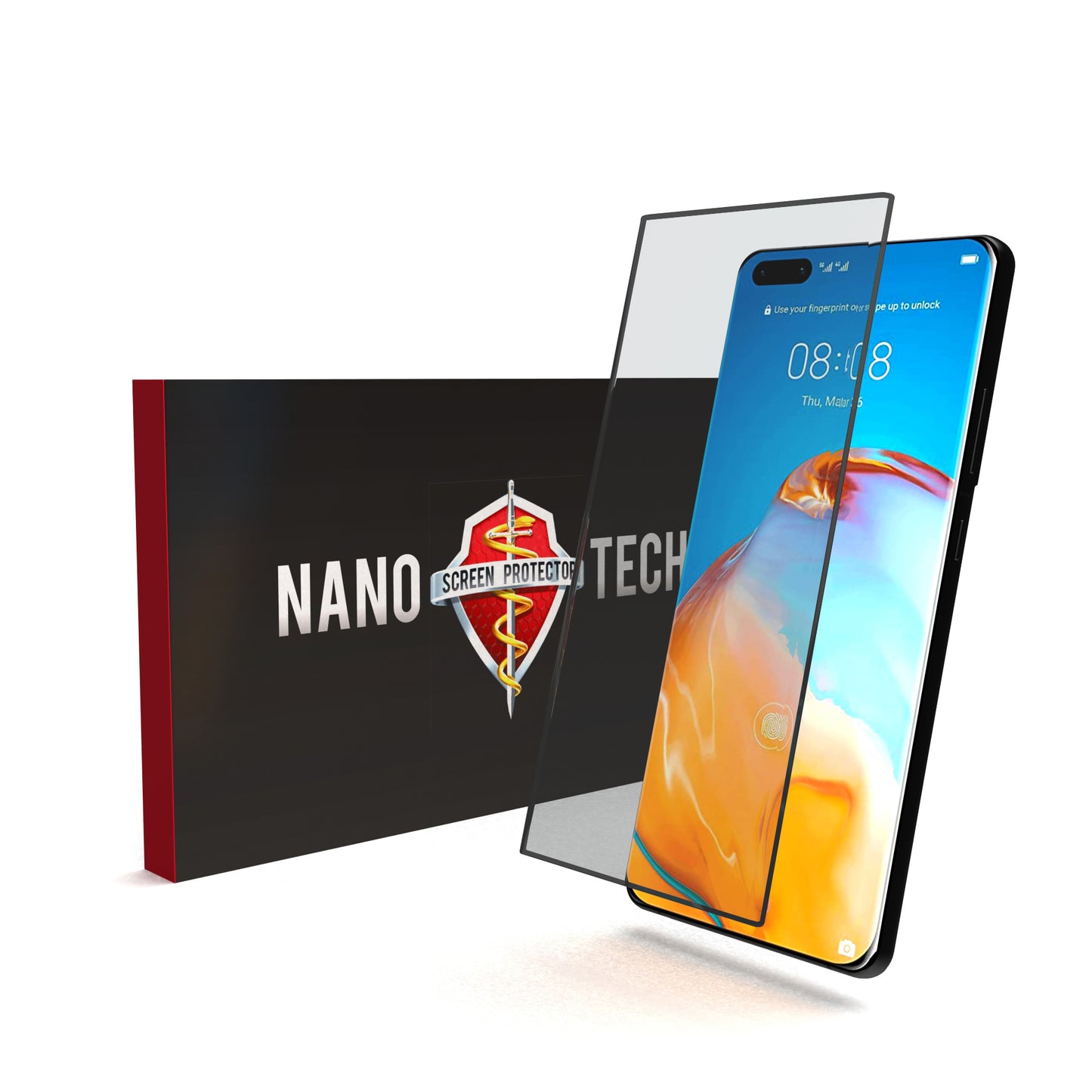 NANOTECH Huawei P40 Full Coverage [Clear]
