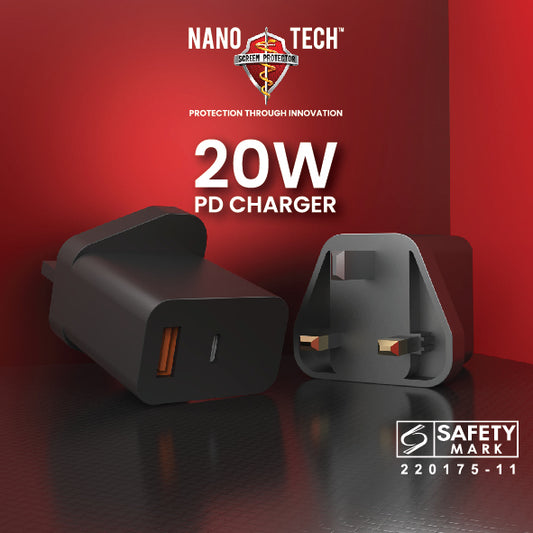 NANOTECH 20W Fast Charging Charger