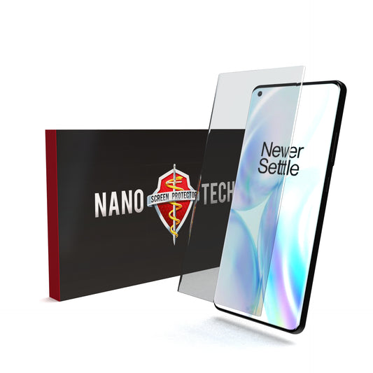NANOTECH OnePlus 8 Pro UV Liquid Adhesive Glass [Clear]