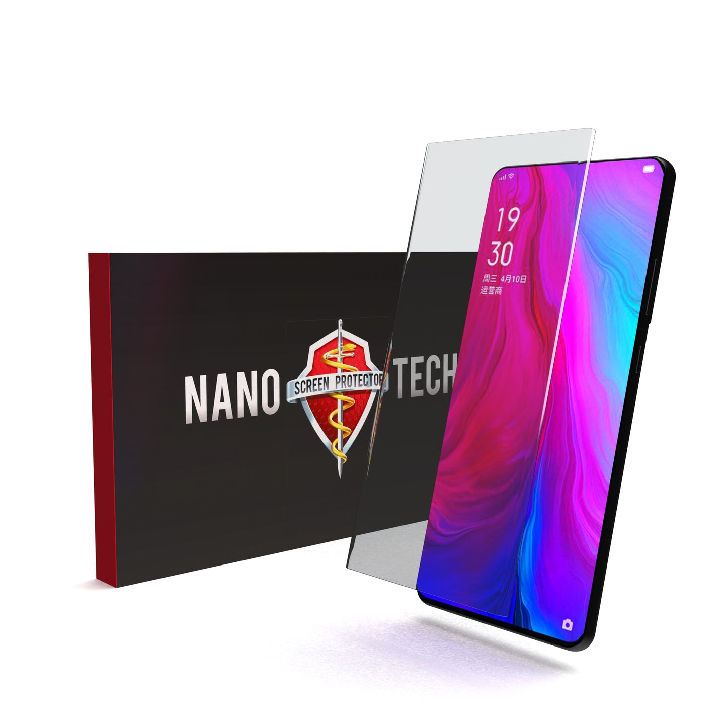 NANOTECH Oppo Reno CaseFit Glass [Clear]