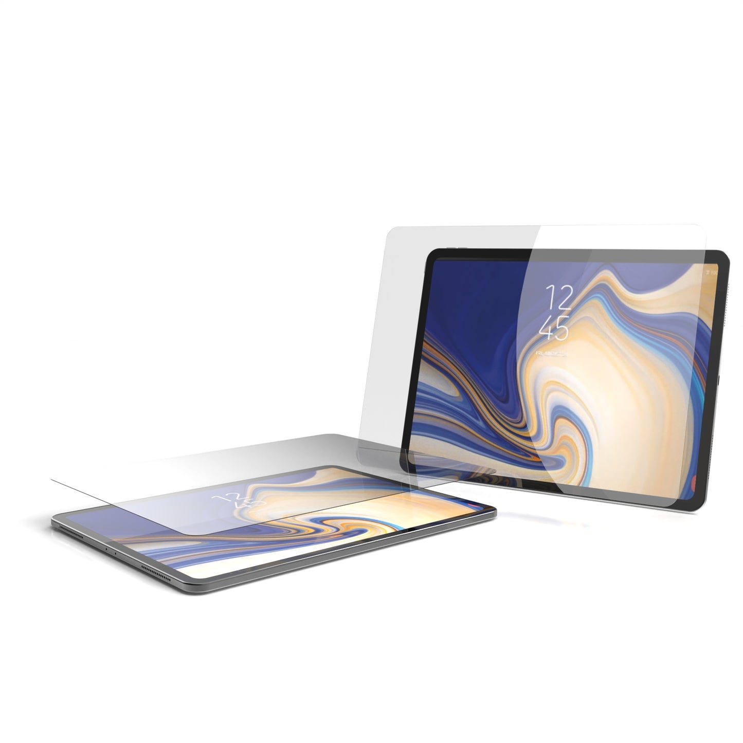 NANOTECH Easy Install Screen Protector Samsung Tab S4 10.5 Tempered Glass [Clear]