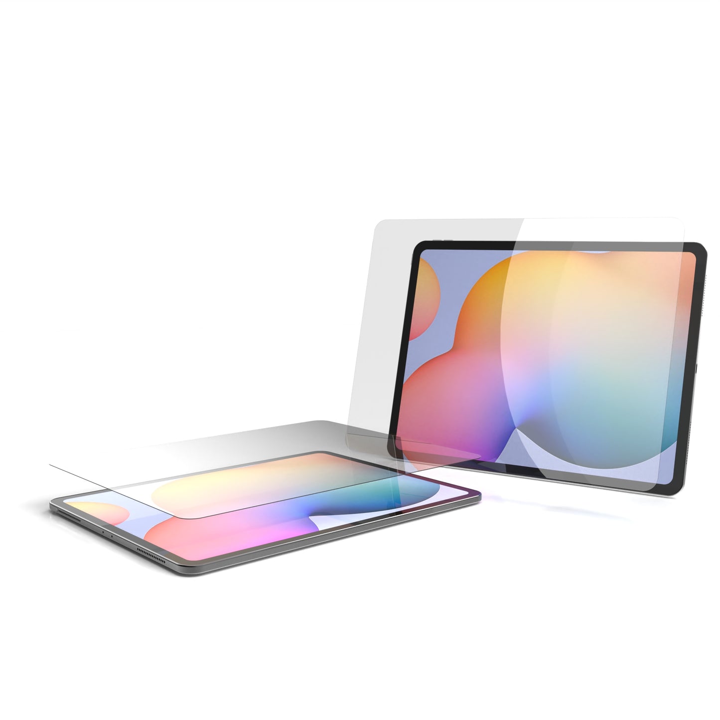NANOTECH Easy Install Screen Protector Samsung Tab S6/S5e Tempered Glass [Clear]